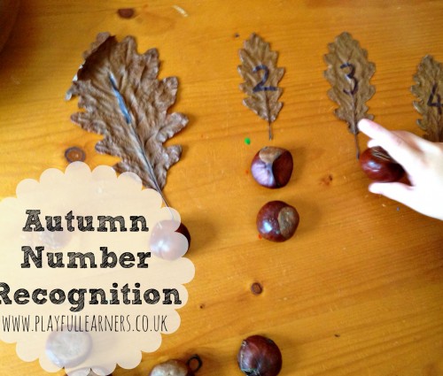 Autumn Number recognition
