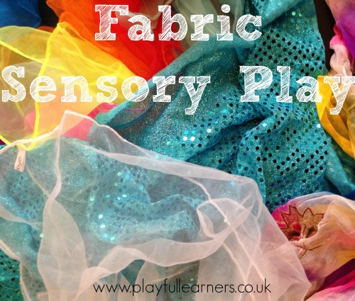 Fabric sensory play