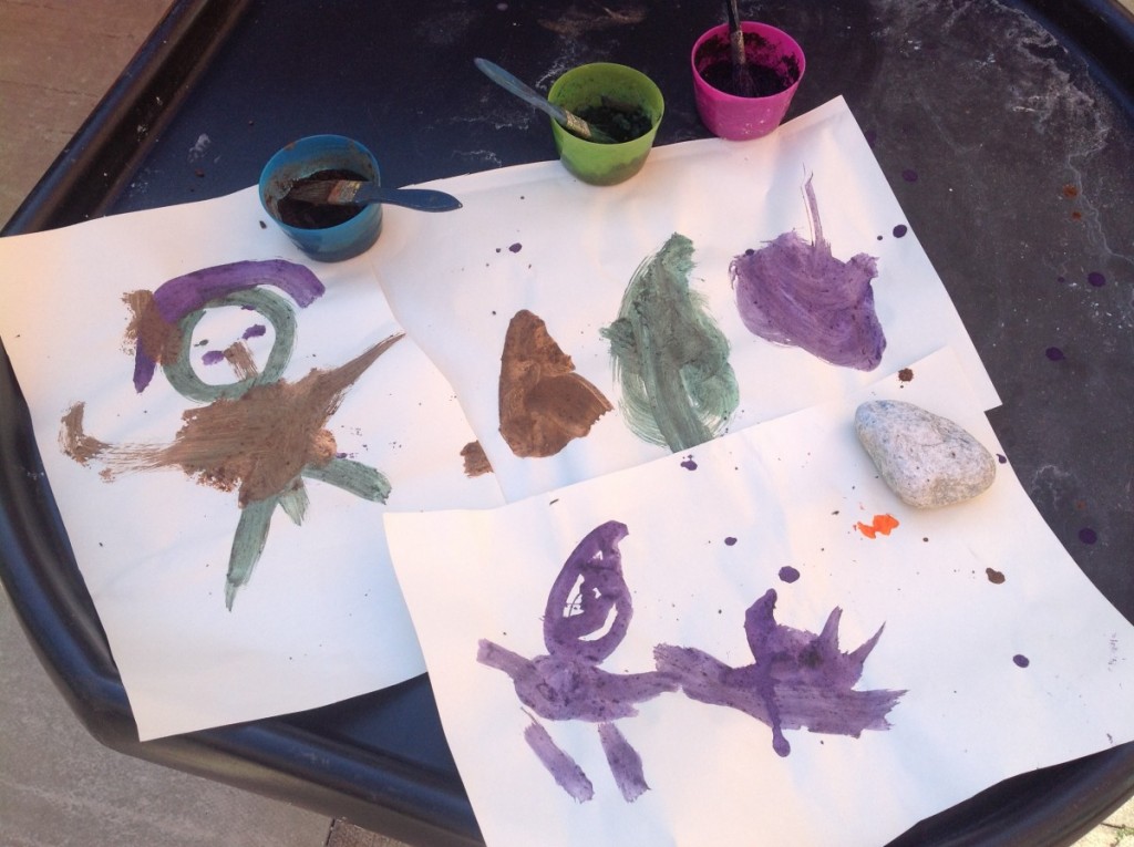 Mud Painting Tuff Spot