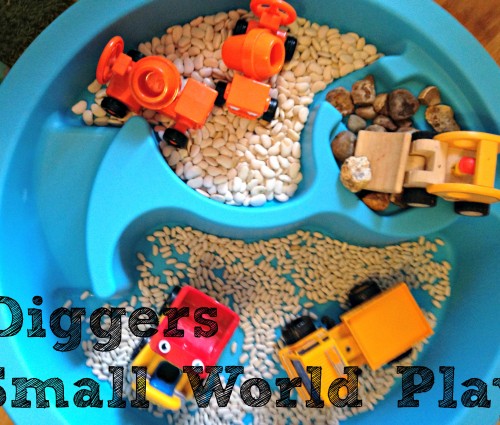 diggers small world play